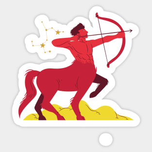Sagittarius - The Archer Sticker